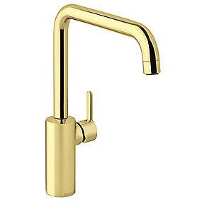 messing poleret - svingtud j h med kkenarmatur k silhouet damixa