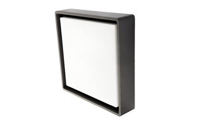 dlys n sensor 3000k led grafit maxi square frame