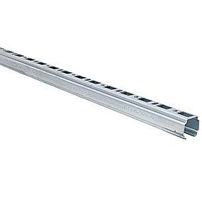 elforzinket wm35 mtr 2 lgd 38x40x2mm montageskinne rapidrail walraven