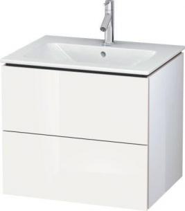 hvid 62x48 l-cube duravit vaskeskab