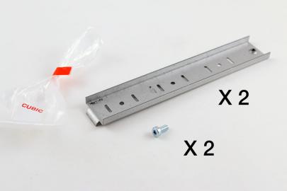 komplet 3m s225 2m 1med skinneholder ngelsesstykke forl