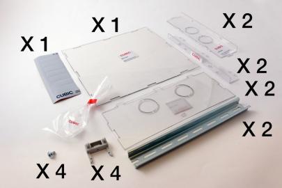 4505-0202s komplet din-skinnefelt ii klasse cu-mini