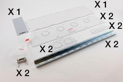 4505-0301s komplet din-skinnefelt ii klasse cu-mini