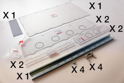 4505-0302s komplet din-skinnefelt ii klasse cu-mini