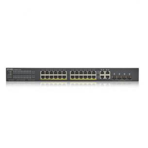 porte combo 4 porte gbe 24 switch smart poe hybrid nebulaflex gs1920-24hpv2 switch zyxel