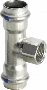 mm 28 x 1 x mm 28 t-stykke lf inox sanpress viega