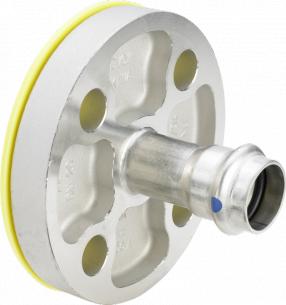 dn40 mm 42 flangeovergang lf inox sanpress viega