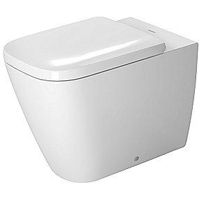 s uni-l skjult b afl vandret btw 365x570mm toilet 2 d happy duravit