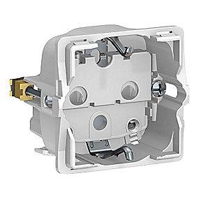 kning afd uden modul 0 1 sidejord med stikkontakt schuko fuga lk