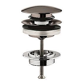 graphite hard poleret - b overl med up push bundventil grohe