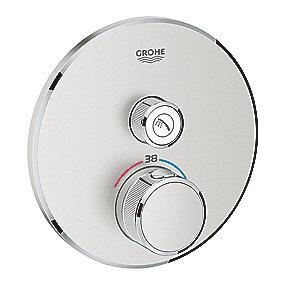 supersteel ventil 1 indbygning til 1sc termostatarmatur smartcontrol grohtherm grohe