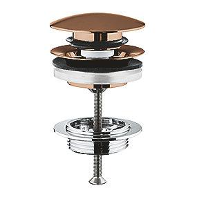 sunset warm rstet b - b overl med 4 1 1 bundventil up push grohe