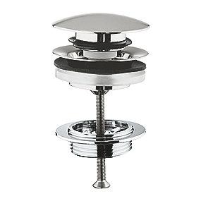 supersteel - b overl med up push bundventil grohe