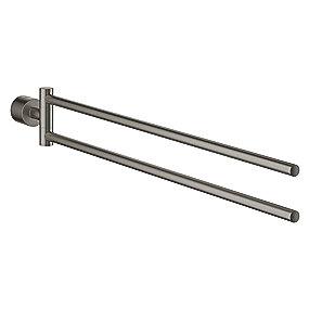 graphite hard rstet b svingbar armet 2 deholder ndkl h new atrio grohe