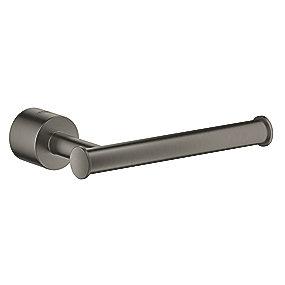 g l uden metal materiale graphite hard rstet b toiletrulleholder new atrio grohe