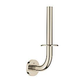nikkel poleret toiletrulleholder reserve essentials grohe