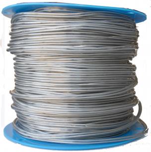 glasklar fortinnet i lampeledning rund 75 2x0 pkl nkt