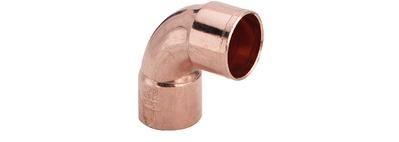 kobber mm 8 m med 90 vinkel viega