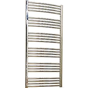 krom mm 1320 x 600 håndklædevarmer round kriss