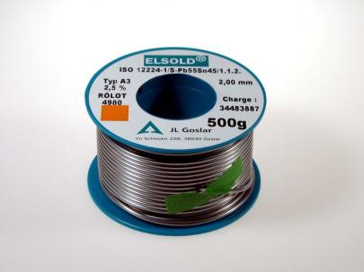 500gr 2mm 45 bera harpikstin