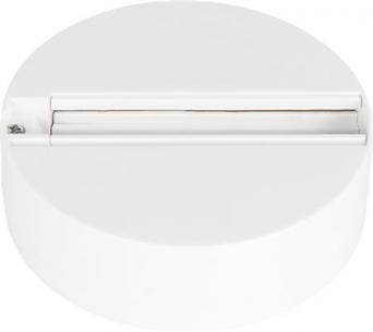 hvid 1-faset beslag spot enkelt