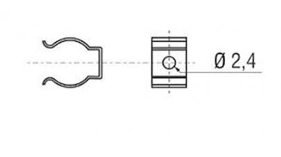 5-9w varmelegeme rce montageclips