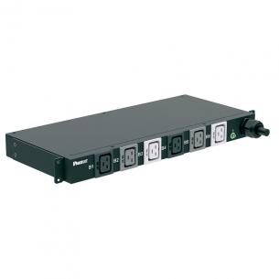 sort ledning 3m med 6xc19 32a 415v 1u 19 basic powerpanel