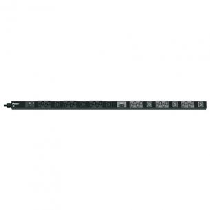 sort ledning 3m med 6xc19 24xc13 32a 230v vertikal basic powerpanel
