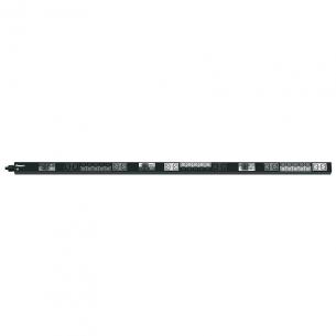 sort ledning 3m med 12xc19 30xc13 32a 415v vertikal basic powerpanel