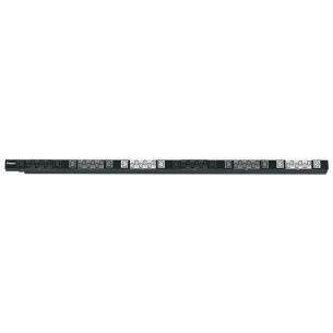 sort ledning 3m med 12xc19 36xc13 32a 415v vertikal basic powerpanel