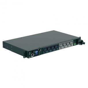 sort ledning 3m med 8xc13 32a 230v 1u 19 mspo powerpanel