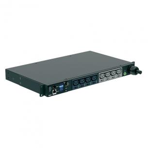 sort ledning 3m med 8xc13 32a 230v 1u 19 ms powerpanel