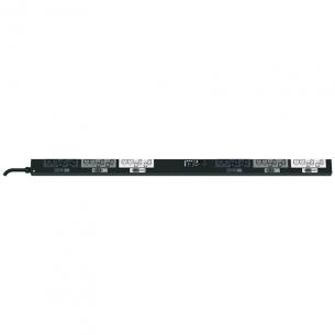 sort ledning 3m med 12xc19 24xc13 32a 415v vertikal ms powerpanel