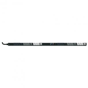 sort ledning 3m med 6xc19 36xc13 16a 415v vertikal mi powerpanel