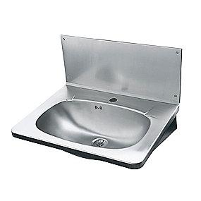 stål rustfri stænkplade uden mm 595x445 rm6 håndvask contura