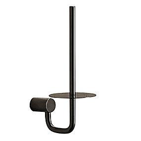 krom sort plade med reservepapirholder pressalit