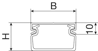 25025 7 ba bl opslid kanal ledn
