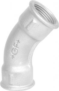 muffe muffe 45gr bjning galvaniseret 8 3