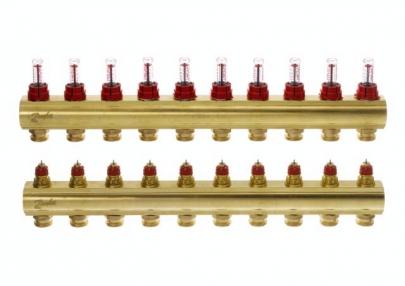 fhf-10f 10 10 gulvvarmemanifold danfoss