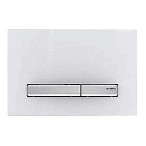 alpin-hvid dobbeltskyl sigma50 betjeningsplade geberit