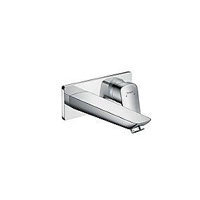 krom tud mm 195 v�g til h�ndvaskarmatur logis hansgrohe