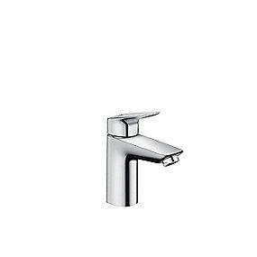 krom bundventil med coolstart h�ndvaskarmatur 100 logis hansgrohe