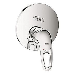 forkromet brus kar til 158mm etgrebsbatteri eurostyle grohe