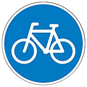 en12899-1 ds refleks t3 70cm d21 cykelsti - p�budstavle