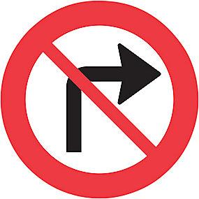 en12899-1 ds refleks t4 70cm 1 c11 forbudt h�jresving - forbudstavle