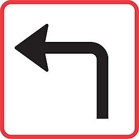 en12899-1 ds refleks t3 50x50cm 3 u6 venstre kn�kpil - undertavle