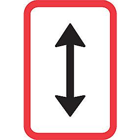 en12899-1 ds refleks t3 30x20cm 1 uc60 dobbeltretning - undertavle