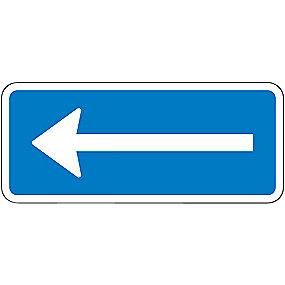 en12899-1 ds refleks t3 25x50cm ud1 venstre h�jre pil - undertavle