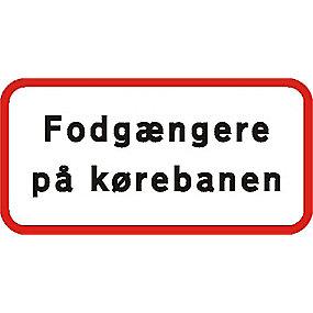 en12899-1 ds refleks t3 25x50cm ua-x k�rebanen p� fodg�ngere - undertavle