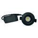 rund sort mat 3000k 5w 5 downlight profile low velia